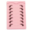 Picture of Gmagictobo Flase Eyelashes Fluffy Wispy Half Cat Eye Lashes Pack Fox Eye Look Fake Eyelashes Soft Strips Fake Eye Lashes 7 Pairs