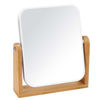 Picture of LFOYOU Vanity Mirror Makeup Mirror with Stand, 1X/3X Magnification Double Sided 360 Degree Swivel Magnifying Mirror, 8 Inch Portable Table Desk Counter top Mirror Bathroom Shaving Mirror