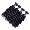 Picture of Amella Hair 8A Brazilian Virgin Deep Wave Human Hair Extensions Pack of 4 (16 18 20 22inch)100% Unprocessed Deep Wave Weave Natural Color