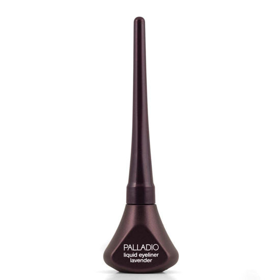 Picture of Palladio Liquid Eyeliner, Highly Pigmented and Waterproof Eyeliner, For Intense Eye Definition, Smear-proof Eyeliner Liquid, Includes Easy Grip Wand and Felt Tip Eyeliner Applicator, Lavender