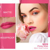 Picture of Oulac Matte Liquid Lipstick 2 PCS Set, Long Lasting Lipstick Waterproof Lip Stain, No Transfer, Creamy High Pigmented Formula with Rose Oil, Vegan [M09+M25]