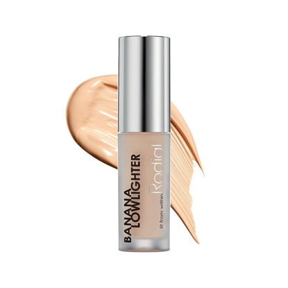 Picture of Rodial Banana Lowlighter 0.05 fl oz, Travel Size Liquid Colour Concealer with Yellow Undertone, Face Concealer, Non-Shimmer Finish, Hydrating Formula with Hyaluronic Acid, Vitamin E and Caffeine
