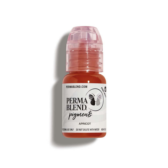 Picture of Perma Blend - Apricot - Microblading Ink to Enhance Lip Color - Lip Tattoo & Lip Blushing Supplies for Permanent Lip Color - Orange Based Lip Blush - Vegan (0.5 oz)