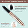 Picture of LGSZGDCN Green Eyeshadow stick Makeup Brush, Smooth Cream Shimmer Pencil Long Lasting Waterproof Eye Shadow Highlighter Makeup Hypoallergenic Highlighter Multi-Dimensional eyes Look