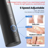 Picture of Electric Callus Remover for Feet, Electric Foot File Nail Grinder 2 in 1,Rechargeable Professional Foot Sander Pedicure Tool for Feet Dry Dead Skin with Sandpaper Disk, 6 Speed Adjustable