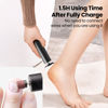 Picture of Electric Callus Remover for Feet, Electric Foot File Nail Grinder 2 in 1,Rechargeable Professional Foot Sander Pedicure Tool for Feet Dry Dead Skin with Sandpaper Disk, 6 Speed Adjustable