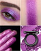 Picture of HOOMUSS Purple Eyeshadow Matte Handmade Pressed Eyeshadow Powder Palette Long Lasting With No Creasing High Pigmented Intense Color Purple Eye Shadow (Purple)