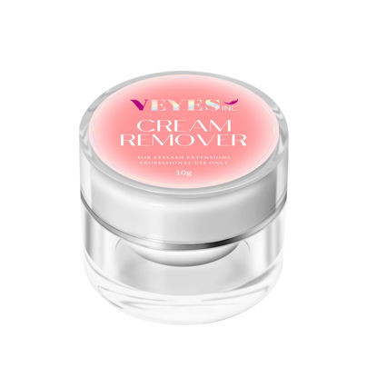 Picture of VEYES INC Cream Lash Remover for Lash Extensions 10g Low Irritation Eyelash Glue Remover Lash Tech Supplies for Professional or Salon Use Peach