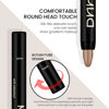 Picture of Kaely 2Pcs Cream Eyeshadow Sticks Set for Eyes Waterproof,Taupe Shimmer & Bronze Shimmer Matte Eye shadow Stick Pencil Pen Bulk sombras en crema para ojos 19+20