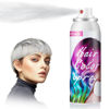 Picture of ONE-TIME USE White Hair Color Spray for Crazy Hair Day, Christmas Party - Temporary, Washable, Cosplay Hair Dye 100ML