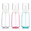 Picture of GIVITASOT 3pack Small Spray Bottle, 3.4oz Travel Spray Bottles, Empty Spray Bottles, Refillable Plastic Spray Bottles (Clear+Green+Pink)