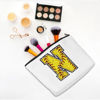 Picture of Softball Gifts Initial Makeup Bag Monogrammed Cosmetic Bag Letter N Zipper Pouch Softball Accessories for Girls Women Softball Player Coach Friend Softball Stuff Graduation Birthday Gifts