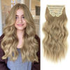 Picture of Vigorous Clip in Hair Extensions 6Pcs Mixed Dirty Blonde Hair Extensions Clip Ins 20Inch Natural Soft Synthetic Hairpieces for Women(Mixed Dirty Blonde)