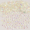 Picture of NCB Nancybeads 1500pcs Flatback Round Glass Nail Art Rhinestones Crystal for DIY Making Accessories Shoes, Clothes, Face Art, Bags, Manicure (Starry Meteor, SS16 1500pcs)