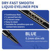 Picture of docolor Waterproof Eyeliner Pen Super Slim Liquid Precise All Day Eye Liner Gel Blue