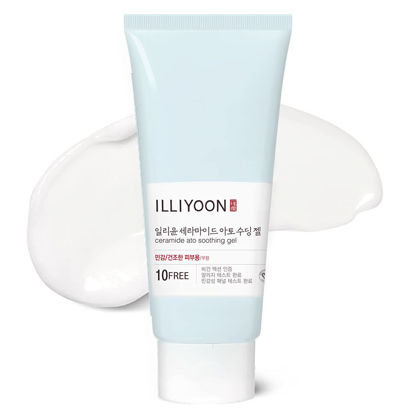 Picture of Illiyoon Ceramide Ato Soothing Gel 175ml(5.91oz) | High Moisturizing Cooling Gel Lotion for Tired and Dry Skin