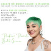 Picture of Watercolors INTENSE Semi Permanet Color Depositing Shampoo. Sulfate & Paraben Free to Maintain & Enhance Hair Color 8 fl oz - GREEN