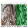 Picture of Watercolors INTENSE Semi Permanet Color Depositing Shampoo. Sulfate & Paraben Free to Maintain & Enhance Hair Color 8 fl oz - GREEN
