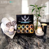 Picture of Bath Bombs for Men, Gift Set of 8 Scented Organic Handmade Bath Bombs of 2.5 oz with Natural Essential Oils. Perfect for Boyfriend, Husband, Father or Friend, by ZenseMe