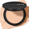 Picture of FOCALLURE Flawless Pressed Powder, Control Shine & Smooth Complexion, Pressed Setting Powder Foundation Makeup, Portable Face Powder Compact, Long-Lasting Matte Finish, Natural