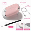 Picture of Buqikma Lash Shampoo for Lash Extensions - 60ML Lash Extension Cleanser with Lash Fan Cleaning Brush Rinse Bottle and 50 Pcs Mascara Brush, Rich Foam Lash Wash for Eyelash Extension Home Use(Pink)