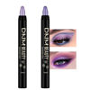 Picture of Kaely 2Pcs Cream Eyeshadow Stick Set for Eyes,Light Purple & Vioiet Shimmer Pen,Eye Brightener Halloween Makeup,sombras para ojos,Smooth Eye Shadow Highlighter Crayon Pencil Waterproof,08+09