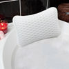 Picture of Bath Pillows for tub,Home Spa Pillows for Bathtub, Hot Tub,Head and Neck Support with 2 Strong Suction Cups,White