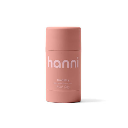 Picture of HANNI Fatty Body Moisturizer Stick with Fatty Acids, Travel Size Friendly Solid Lotion for Plumping and Hydration, Fragrance-Free and Safe for Sensitive Skin, 2.5 oz