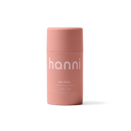 Picture of HANNI Fatty Body Moisturizer Stick with Fatty Acids, Travel Size Friendly Solid Lotion for Plumping and Hydration, Fragrance-Free and Safe for Sensitive Skin, 2.5 oz