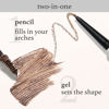 Picture of Julep Brow 101 Sculpting Pencil & Tinted Brow Gel Set - Dual-Ended Eyebrow Tool with Brush and Precision Tip - Long-Lasting, Waterproof Formula for Perfectly Defined and Tinted Brows -Dark Brown