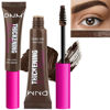 Picture of Tinted Thickening Brow Mascara,Brow Fast Sculpt,Waterproof, Transfer-proof, Brush to Fill in Eyebrows and Cover Gray Hairs - Cruelty Free - Light Medium Brown (2pcs 07 Espresso)