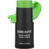 Picture of CCBeauty Light Green Face Body Paint Stick, Lime Green Eye Black for Sports, St. Patrick's Day Foundation, Goblin Hulk Shrek Hunting Camo Witch Makeup for Halloween Cosplay Costume Parties