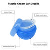 Picture of Cosywell Small Travel Containers Plastic Travel Jars for Creams TSA Approved Refillable Cosmetic Containers Leak-proof Travel Size Containers with Lid for Lotion Makeup Cosmetics 6 Pieces