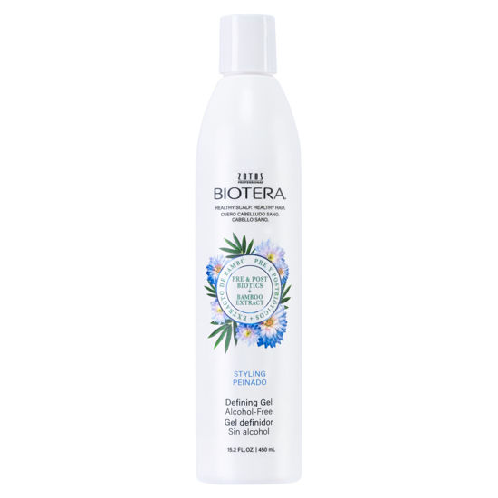 Picture of Biotera Styling Defining Gel Alcohol-Free | Flexible Sculpting & Shaping | Radiant Shine | No Stickiness or Flaking | Vegan & Animal Test Free | Paraben Free | Color-Safe | 15.2 Fl Oz