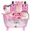 Picture of Gift Baskets for Women Body & Earth Bath and Body Gift Set for Women, Valentine's Gifts for Women, Cherry Blossom & Jasmine Spa Gifts for Women Bath Gift for Women, Regalos Para Mujer