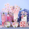 Picture of Gift Baskets for Women Body & Earth Bath and Body Gift Set for Women, Valentine's Gifts for Women, Cherry Blossom & Jasmine Spa Gifts for Women Bath Gift for Women, Regalos Para Mujer