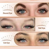 Picture of Focipeysa Manga Lash Clusters Wispy Eyelash Extensions 330Pcs Anime Lashes Extension Natural Eyelash Clusters 8-16mm Individual Eyelash Extension Bottom Lashes