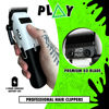 Picture of TPOB Play Barber Hair Clippers for Men 7500 RPM with Rubber Grips (Play Clipper White)