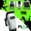 Picture of TPOB Play Barber Hair Clippers for Men 7500 RPM with Rubber Grips (Play Clipper White)