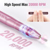 Picture of Portable Electric Nail Drill Machine, Professional 20000 RPM USB Manicure Pedicure Drills for Acrylic Nails Gel Polishing Shape Tools