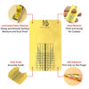 Picture of Nailskey Nail Forms for Gel Builder - 100 Pcs Self Adhesive Nail Extension Stickers for Acrylic, UV & Poly Gel with Tip Sculpting Guide - Nail Art for Home & Salon (Pack of 100)