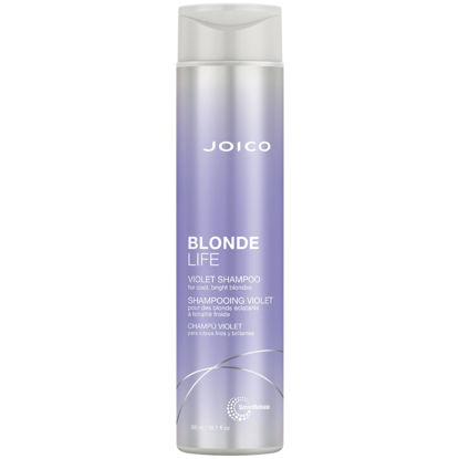 Picture of Joico Blonde Life Violet Shampoo | For Cool & Bright Blonde Hair | Neutralize Brassy Tones | Banish Yellow Tones | Boost Shine | Sulfate Free | With Monoi & Tamanu Oil | 10.1 Fl Oz