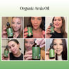 Picture of Organic Amla Oil for Hair Growth - 100% Pure Amla Hair Oil for Hair Growth & Hydration - Cold-Pressed Extra Virgin Unrefined Non-GMO & USDA Organic Hair Oil for Dry Hair and Scalp Care (4 Fl Oz)