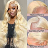 Picture of Alimubi hair 613 Lace Front Wig Human Hair 200 Density 613 13x6 Lace Front Wig Human Hair Body Wave 613 HD Lace Frontal Wig (24 Inch)