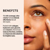Picture of Winky Lux Peeper Perfect Under Eye Concealer, Makeup & Eye Brightener, Full Coverage Concealer for Dark Circles, Color Corrector & Eye Primer, With Collagen, Hyaluronic Acid & Vitamin E (Light Beige)