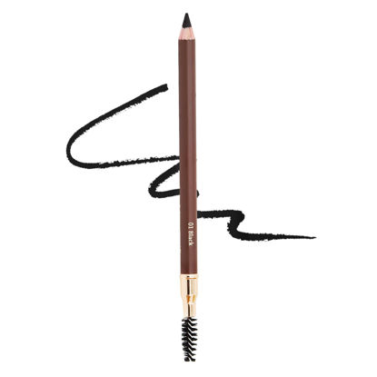 Picture of 1pcs Eyebrow Pencil Longlasting Waterproof Durable Liner Eyebrow 5 Colors to Choose (1# Black)