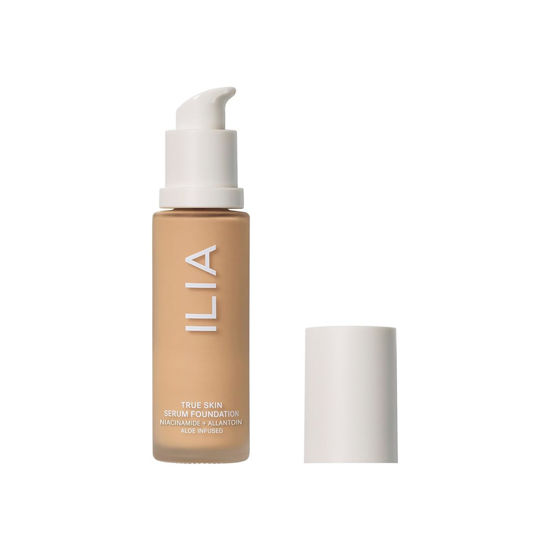 Picture of ILIA - True Skin Serum Foundation | Non-comedogenic, Cruelty-Free, Vegan, Weightless Feel, Buildable Coverage, Safe For Sensitive Skin (Salina SF5)