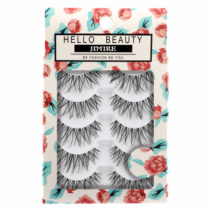 Picture of JIMIRE False Eyelashes Multipack False Eyelashes Glam 614 False Lashes