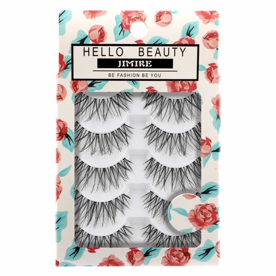 Picture of JIMIRE False Eyelashes Multipack False Eyelashes Glam 614 False Lashes