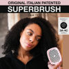 Picture of Janeke Original Patented Superbrush Detangler Brush Anti-static Hairbrush Easy For Wet or Dry Use Flexible with Nylon Bristle Great for All Hair Types - Long Thick Curly (Pink)